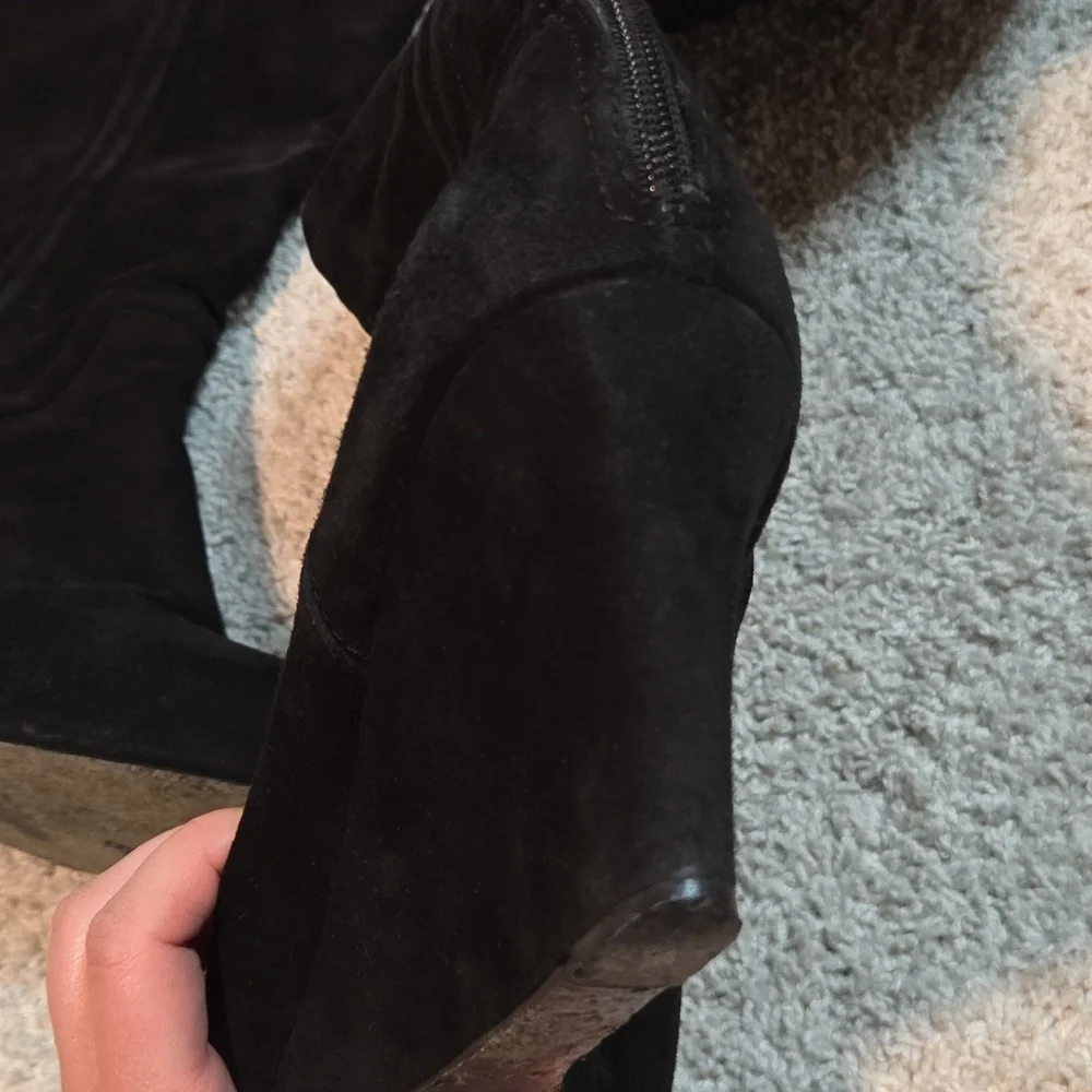 Tory Burch Irene Black Suede‎ Boot